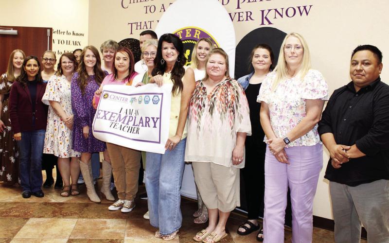 Center ISD recognizes TIA teachers