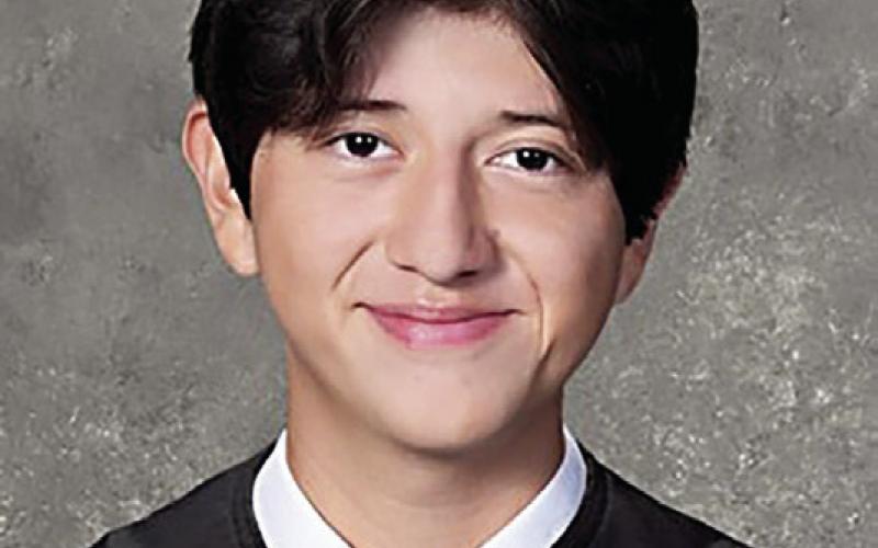Shelbyville Valedictorian Travis Caporali