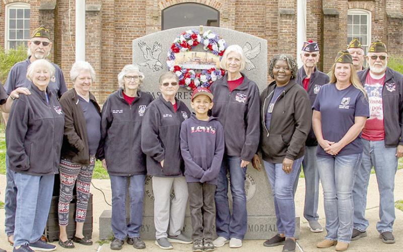 Post #8904 members, auxiliary and friends gathered Thursday, Feb. 15 to remember the U.S.S. Maine and the Spanish-American War. Leon Aldridge | The Light and Champion