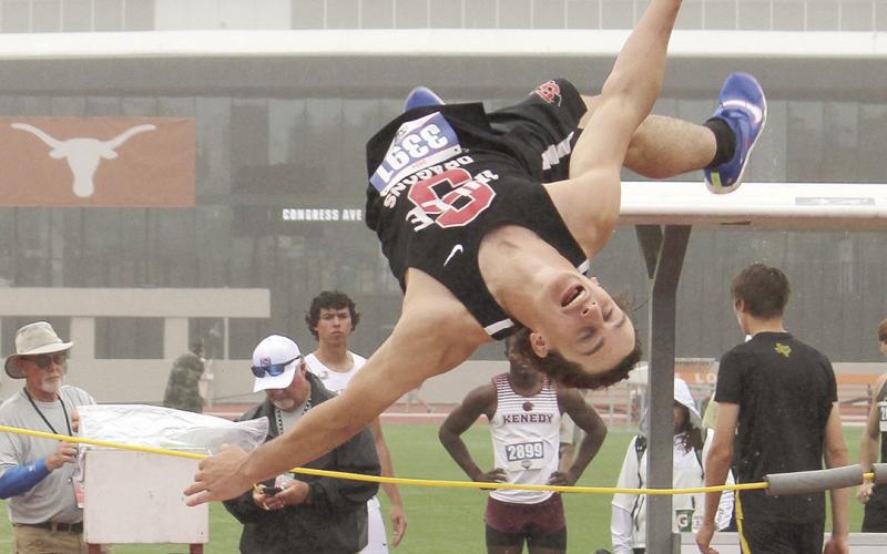 Shelbyville jumper Dylan Parker won the Class 2A boys high jump. Submitted Photo | The Light and Champion