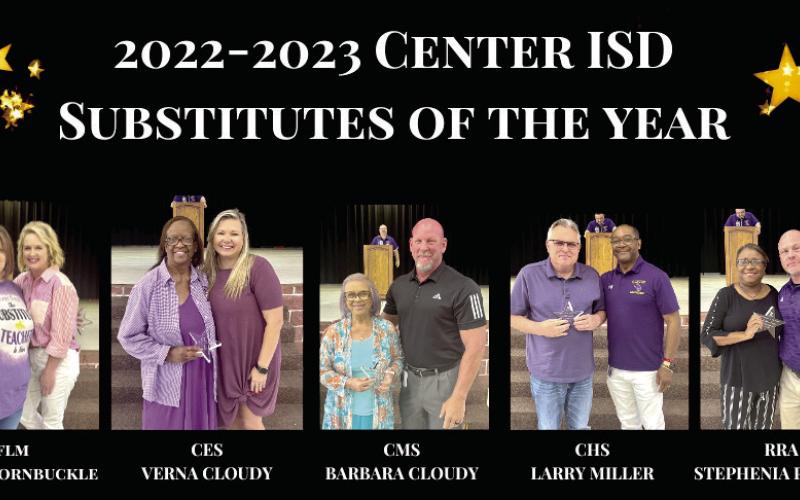 Center ISD Teacher awards made