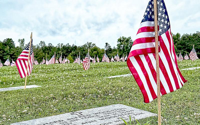 1st Place Tie: Julie Cantrell-Green,”Beneath The Flag They Served”