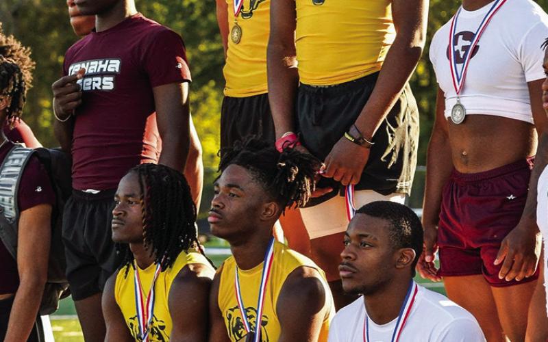 Timpson track team members advance to area round