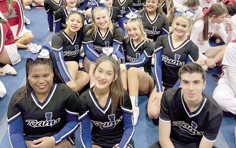 The Joaquin High School cheer squad placed 6th at the state Spirit UIL competition last week where approximately 70 2A cheering squads were attending. The event was conducted at the Fort Worth Convention Center in downtown Fort Worth. (Joaquin Facebook photo)