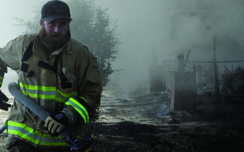 Home destroyed by fire