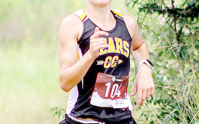 Timpson’s Sophomore Madison Grigsby posted a personal best 11:59 to come in second out of 48 runners at the district meet held in Marshall Oct. 8 which qualified her to advance to the regional meet. Savannah Cassell | Timpson ISD Student Media Intern
