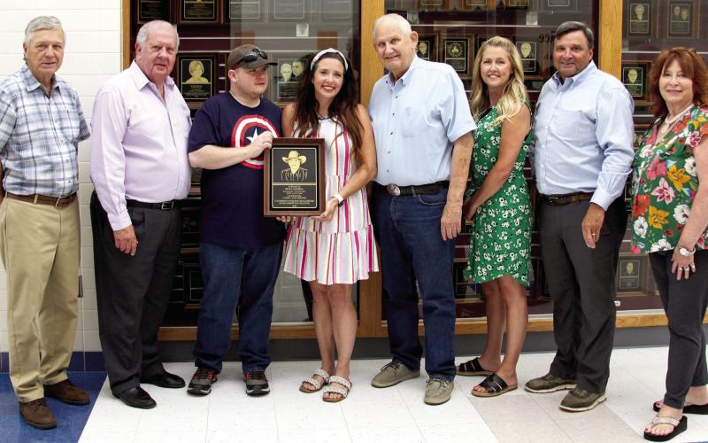 Roughrider Scholarship Fund memorial plaques dedicated