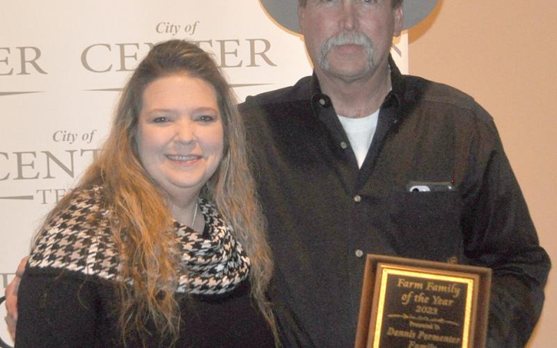 Danielle and Dennis Permenter Farm Family of the Year
