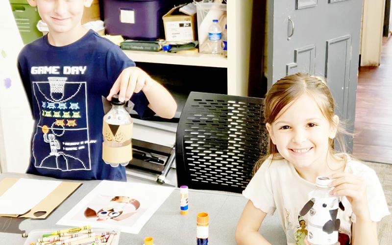 Young artists bring imagination to life