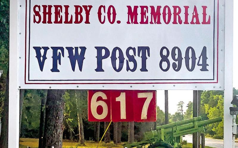 New sign erected at VFW Post 8904