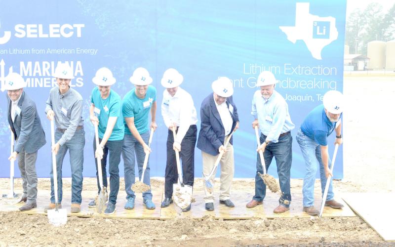 Joaquin lithium plant groundbreaking held
