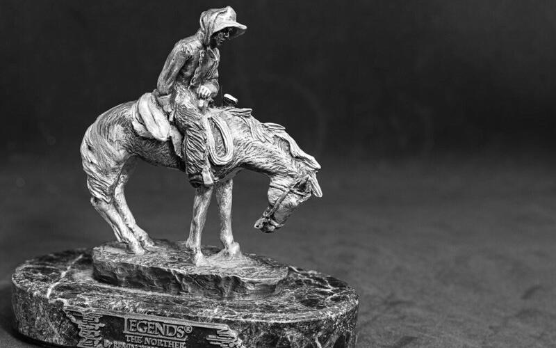 Third Place Favorite Tie ‘End of the Trail’ by Donna Holt