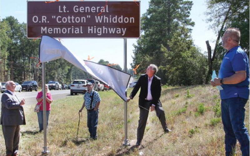 ‘Whiddon Memorial Highway’ dedicated Friday