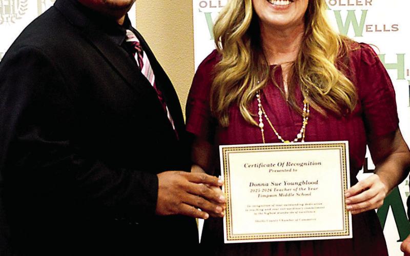 Timpson Middle School-Donna Sue Youngblood