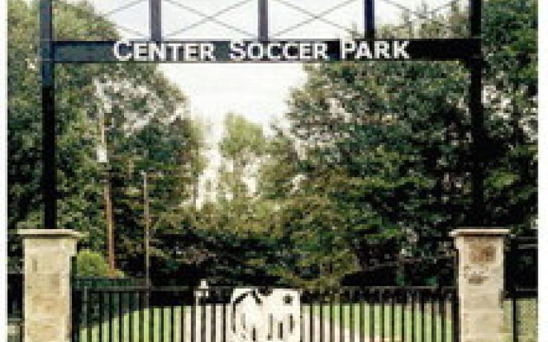 Repairs at city parks were reported as completed at the council meeting Monday, Sept. 25. Included in those repairs were the entrance at Soccer Park, and fencing replacement and benches at Perry Sampson Park. (City of Center photos)