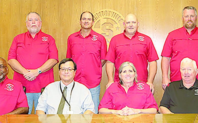 Shelbyville ISD recognizes school board