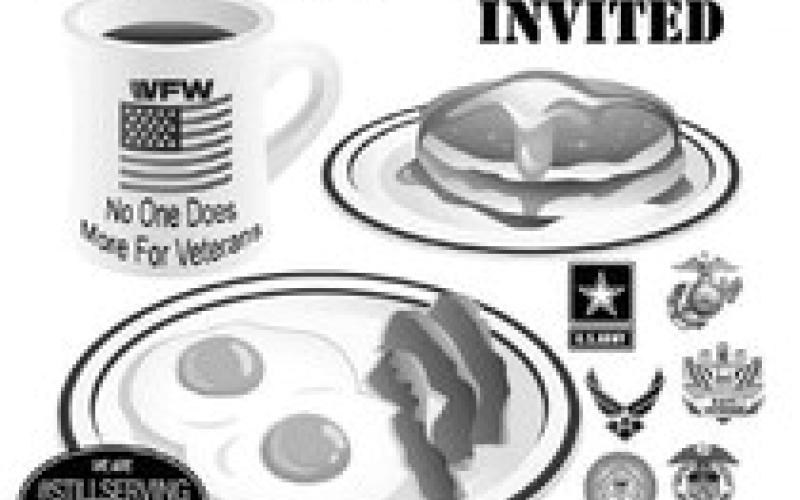VFW Post 8904 veteran’s breakfast set for Saturday