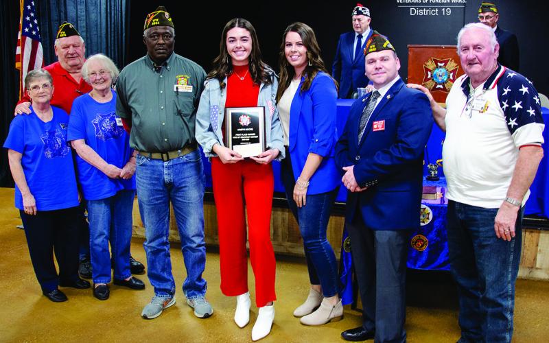 VFW essay winner awarded in Lufkin