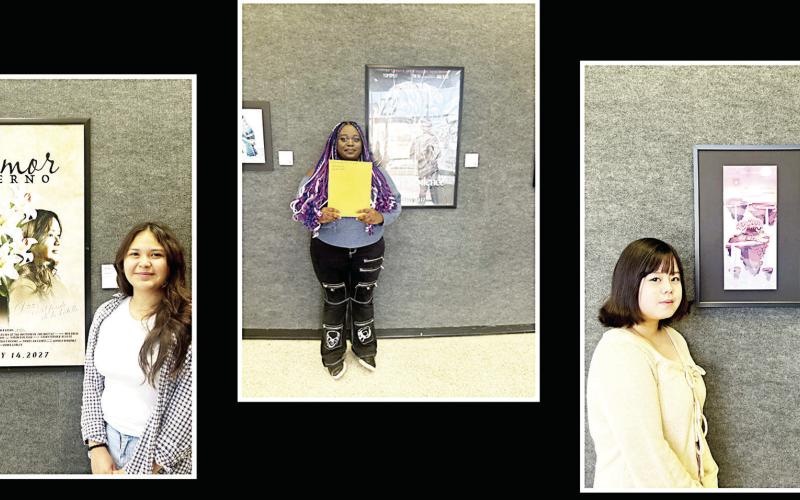 CHS graphic design students recognized
