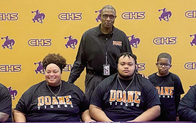 Center athletes sign college letters of intent