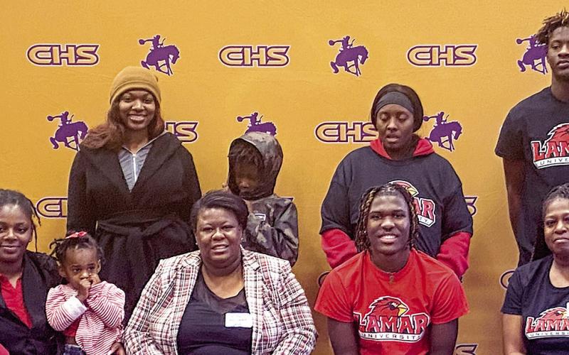Center athletes sign college letters of intent