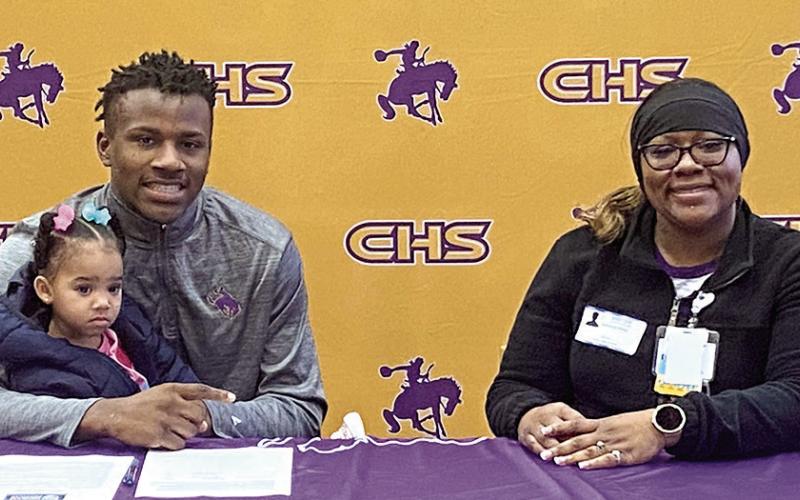 Center athletes sign college letters of intent