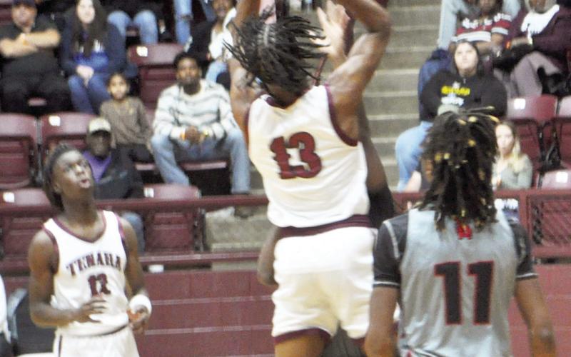 The Tenaha boys put up a fight, but lost to the Neches Tigers in the first round of the Holiday Hoops tournament.