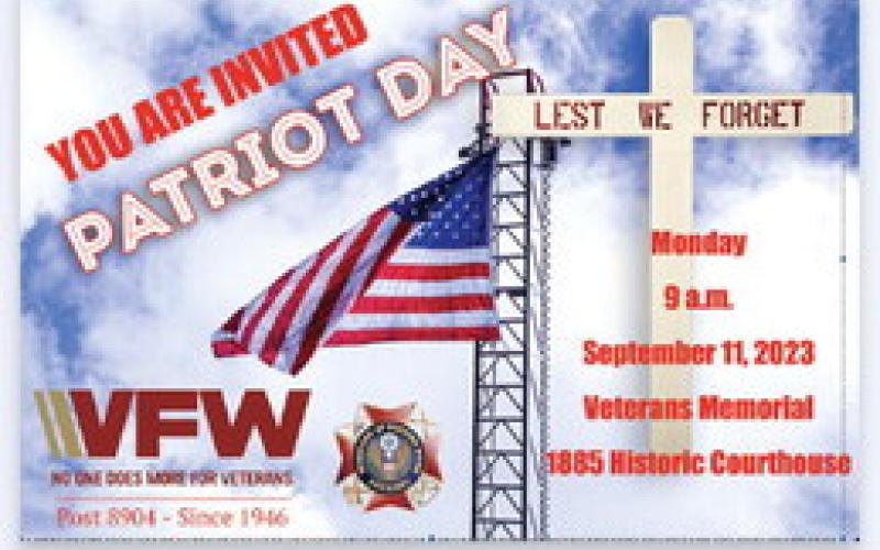 VFW Post 8904 ‘Patriot Day’ remembrance set for Sep. 11