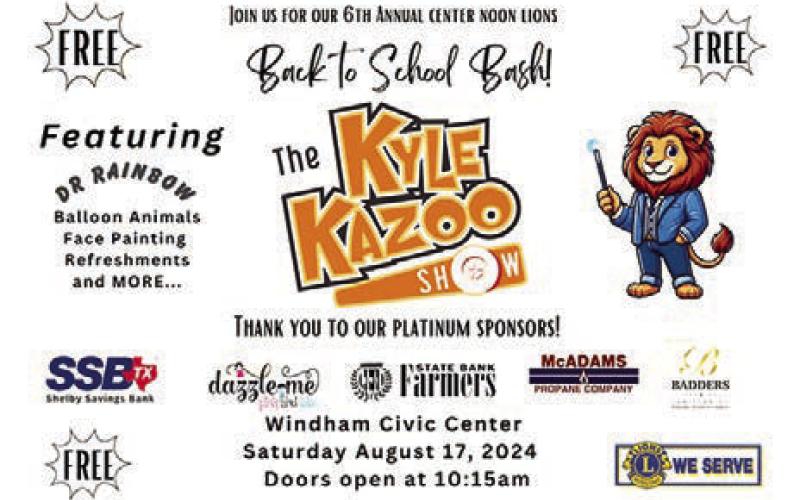 Lions Club Back-to-School Bash planned Aug. 17