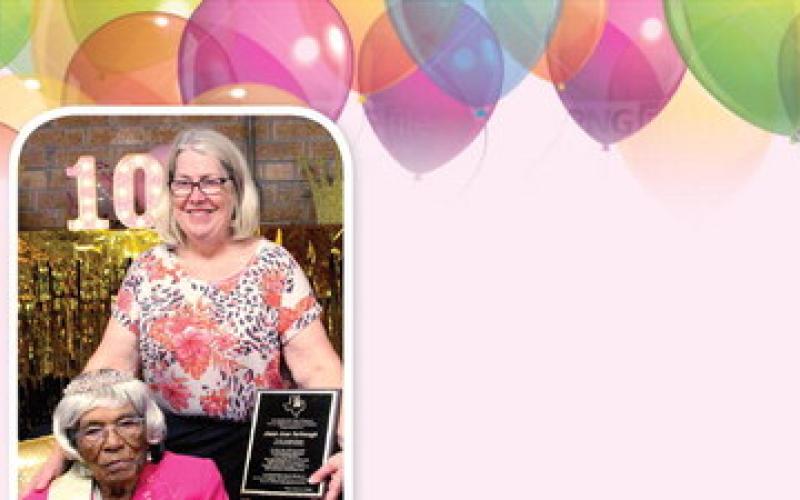 Timpson resident celebrates 100 years young
