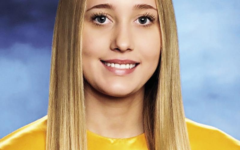 Timpson Salutatorian Anna Bruister