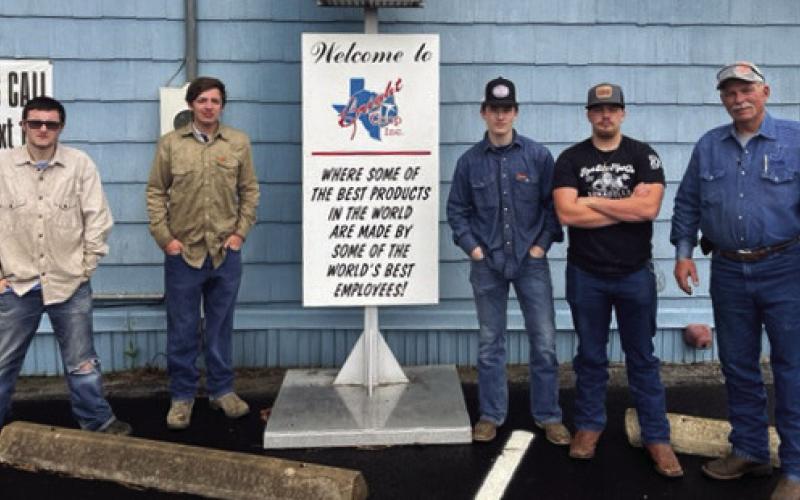 Joaquin welding students visit Bright Coop