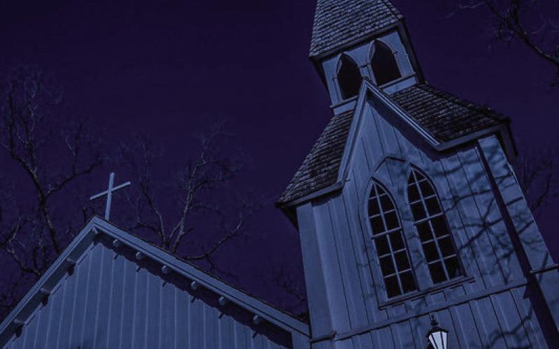 2nd Place, Billie F. Jones, Church and Supermoon