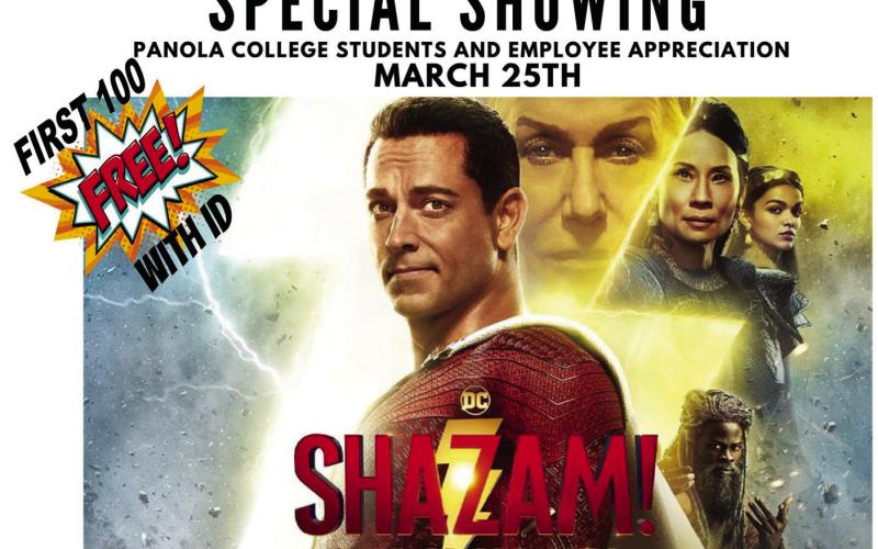 ‘Shazam’ special showing for Panola College at the Rio