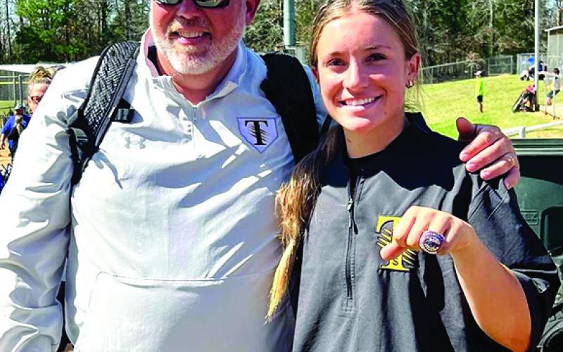 Alexis Grigsby - Timpson Lady Bears Farm Bureau Softball Tournament Team was awarded Team MVP.