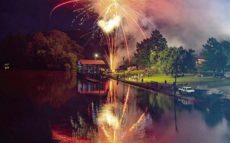 Fireworks at the 40th annual River City Fest in Logansport. Festivities kick off this Friday and lasts through Saturday with live music both days, food and craft vendors, contests and much more. Submitted Photo | The Light and Champion