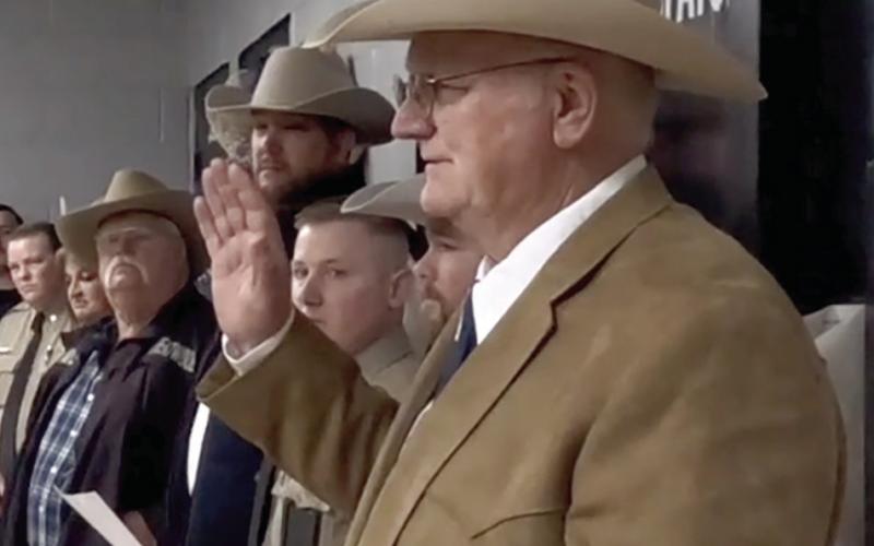 County officials issued oath