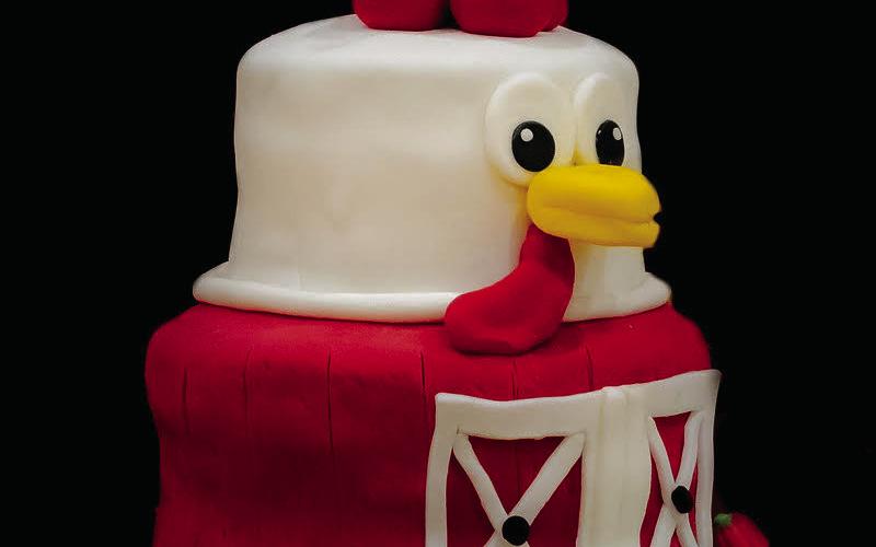 PWPS 3 way tie icing on the cake