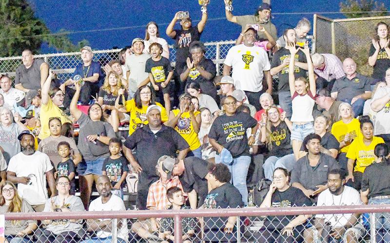 Though their Bears lost the game, Timpson fans showered the team with support throughout the game. Aylee Crow | Timpson ISD Student Media Intern