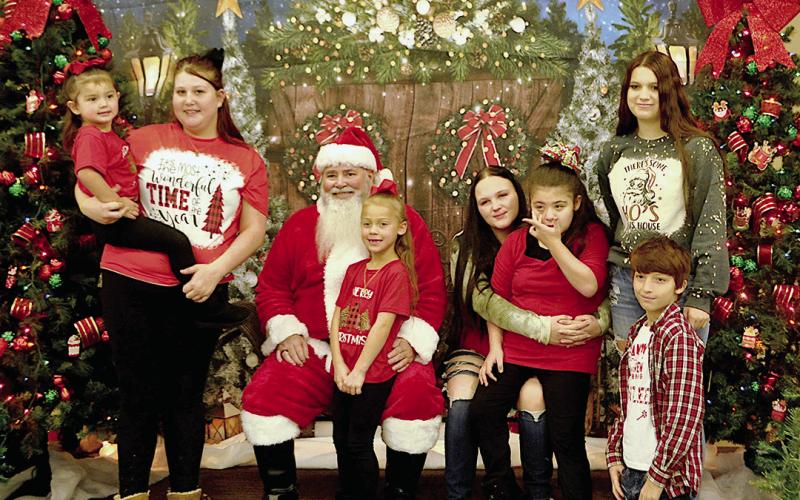 Tenth Annual Blue Santa brings Christmas festivities