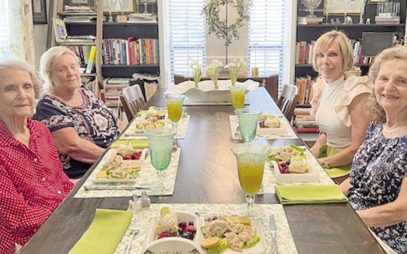 Woman’s Reading Club met for june plans and records