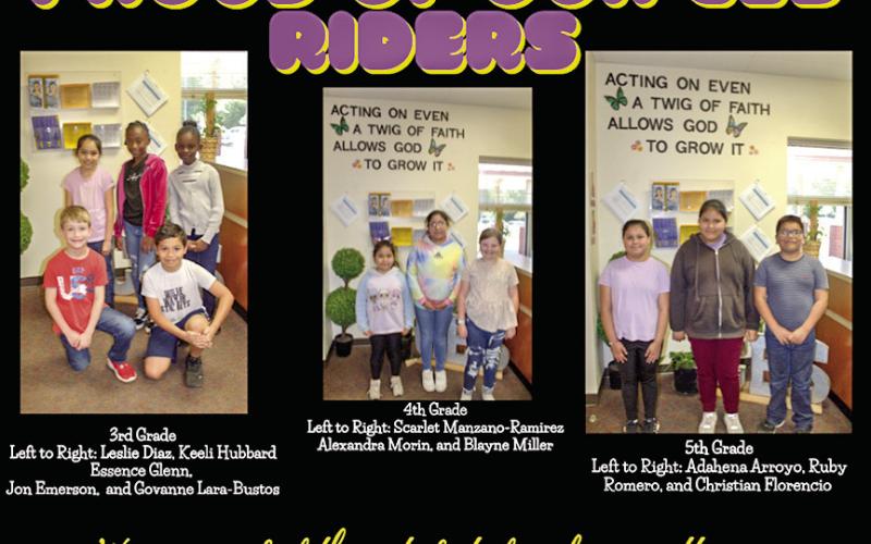 CISD announces ‘Rider Recognition – 3rd nine weeks’
