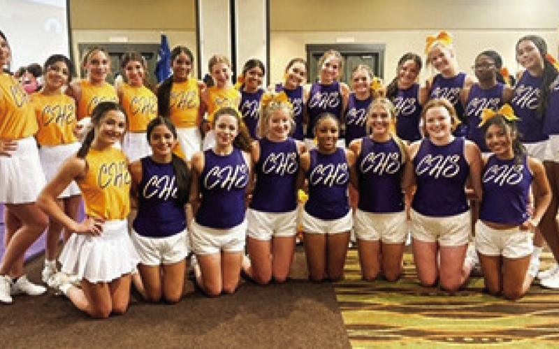 Center High School Cheerleaders