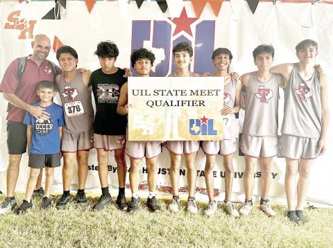 The Tenaha boys won 1st place in their district meet, advancing to the Regional Meet in Huntsville on Oct. 21. The team placed 4th at the regional meet which qualified them for the state championship in Round Rock for the 7th year in a row. Adrian Ramirez (center) was the 1st place individual Regional Champion with a run time of 16:27. The team will compete at the state championship in Round Rock on Dec. The team is coached by Jonathon Vick. THS Yearbook | Light and Champion