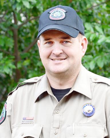 Shelby County game warden Sam Anderson has been watching out for the county’s wildlife and monitoring outdoor recreational county since 2018.