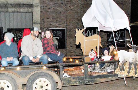 Tenaha, Timpson parades light up the night