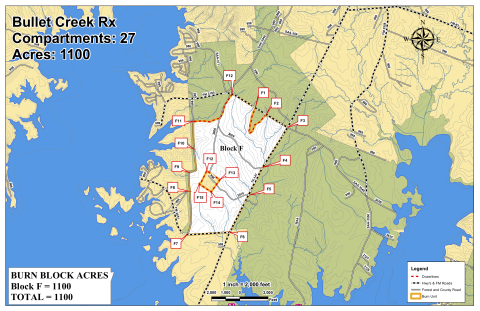 Officials with the National Forests and Grasslands in Texas, Angelina Sabine Ranger District will be conducting a controlled burn today.