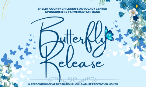 Butterfly Release hosted by the Children's Advocacy Center set for Thursday, April 13 