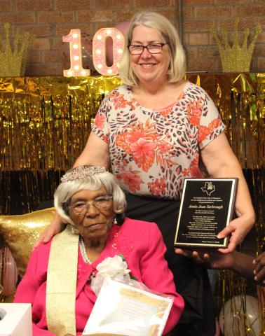 Timpson resident celebrates 100 years young