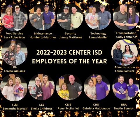 CISD Employees receive Awards of Recognition 